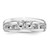 14k White Gold Polished 2-Stone Mothers Ring Mounting - XM-CAD50245-2257
