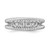 14k White Gold Polished 4-Stone Mothers Ring Mounting - XM-870EAFA1-1445