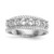 14k White Gold Polished 6-Stone Mothers Ring Mounting - XM-A85E94F5-7030