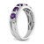 14k White Gold Polished Amethyst and Diamond Ring - RM-6599A3C0-7469