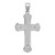 14K White Gold Polished Crucifix Pendant - K5-08147F3E-5934