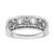 14k White Gold Polished Fancy Diamond Ring - RM-4DA47DF4-1639