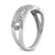 14k White Gold Polished Fancy Diamond Ring - RM-4DA47DF4-1639