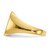 14k 13.5x15.0mm Closed Back Mens Signet Ring - RS-40161D66-8314