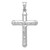 14K White Gold Reversible Crucifix Pendant - D3-99532CF3-1304