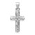 14K White Gold Reversible Crucifix Pendant - D3-B8547C5F-7987