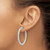14k White Gold Round Hoop w/Safety Clasp Earring Mountings - XE-F99A36B0-1276