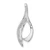 14k White Gold Slide - SL-7FFADE38-5356