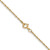 14K 14 inch .8mm Light Baby Rope with Spring Ring Clasp Chain