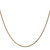 14K 14 inch 1.25mm Diamond-cut Spiga with Lobster Clasp Chain