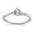 14k White Gold White Topaz and Diamond Ring - RM-E9E6D46B-4305