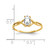 14k White Topaz Birthstone Ring - XB-E3B324F1-9622