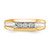 14k with Rhodium Diamond Mens Ring - RM-E8612804-4742