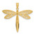 14k with Rhodium Dragonfly Pendant - C3-D4A02504-7881
