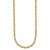 14k with White Rhodium Polished 4.2mm Fancy Rope Chain 18 inch Necklace