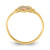 14k Yellow and Rose Gold w/Rhodium Love Heart Ring - K2-0CAE31AE-1300