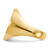 14k 15.5x19.0mm Closed Back Mens Signet Ring