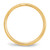 14k Yellow Gold 2.5mm Knife Edge Comfort Fit Wedding Band Size 7