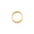 14k Yellow Gold 2mm Lightweight Flat Wedding Band Size 8