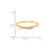 14k Yellow Gold 2mm Standard Weight Flat Comfort Fit Wedding Band Size 5.5