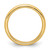 14k Yellow Gold 3mm Standard Weight Comfort Fit Wedding Band Size 8.5