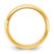 14k Yellow Gold 4mm Standard Weight Comfort Fit Wedding Band Size 14