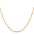 14k 16 inch 1.5mm Parisian Wheat with Lobster Clasp Chain