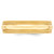 14k Yellow Gold 6mm Double Milgrain Comfort Fit Wedding Band Size 8.5