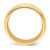 14k Yellow Gold 7mm Double Milgrain Comfort Fit Wedding Band Size 9.5