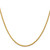14K 16 inch 2.25mm Regular Rope with Lobster Clasp Chain