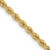 14K 16 inch 2.5mm Regular Rope with Lobster Clasp Chain