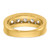 14k Yellow Gold IBGoodman Men's Polished Ring Mounting