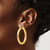 14k Yellow Gold Polished 5mm Lightweight Hoop Earrings - T9-60DCA736-1679
