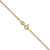 14k Yellow Gold with Rhodium 1.4mm Singapore Chain - PE-7100F873-4357