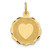 14k YOU ARE ALWAYS IN MY HEART Disc Charm