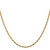 14K 16 inch 2.8mm Semi Solid Rope with Lobster Clasp Chain