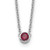 14KW 1 Family Birthstone Necklace Mounting