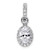14kw 1.5 ct. OVAL Diamond Pendant Mounting