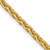 14k 16 inch 3mm Parisian Wheat with Lobster Clasp Chain