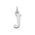 14kw Cutout Letter J Initial Pendant