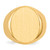 14k 16.0x18.5mm Closed Back Mens Signet Ring