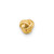 14k 18 Gauge Polished Love Knot Labret Stud
