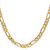 14K 18 inch  6.25mm Flat Figaro with Lobster Clasp Chain