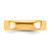 14KY 5mm European Comfort Fit Band Size 9