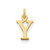14ky Cutout Letter Y Initial Pendant - XN-EF844D2D-4733