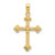 14ky Fancy Cross Pendant - D5-736CAB21-8036