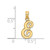 14KY Script Letter E Initial Pendant - K6-B636426C-2900