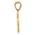 14KY Script Letter I Initial Pendant - YC-22F3893A-3747