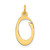 14KY Script Letter O Initial Charm - YC-D9918D0D-7667