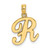 14KY Script Letter R Initial Pendant - K6-DBB90FD8-3063